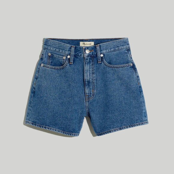 Madewell Streamside Wash The Mom Jean Short Size 29 - 2986 - Picture 1 of 12